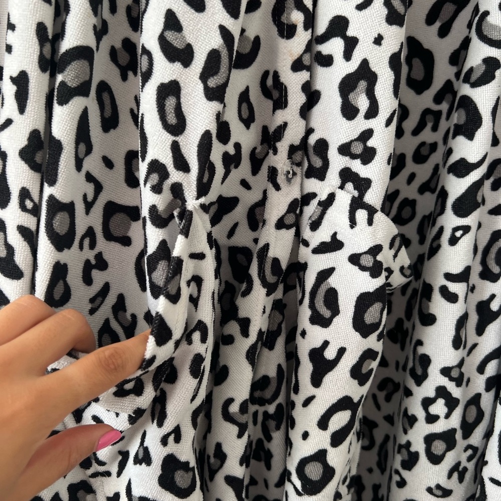 Concierge Collection Leopard Cardigan - Picture 4 of 7